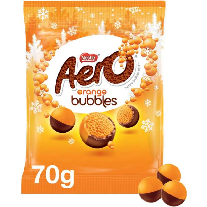 Aero Orange Bubbles Pouch