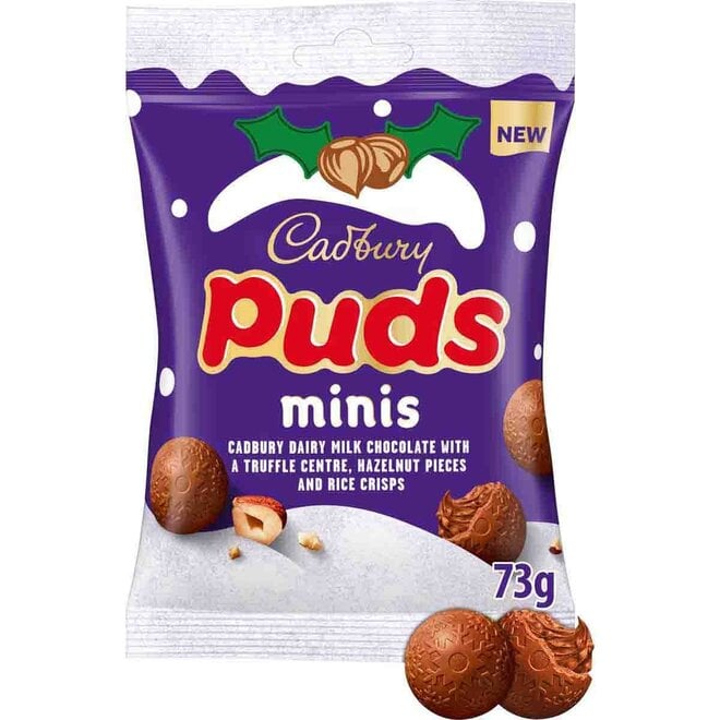 Cadbury Mini Puds Bag