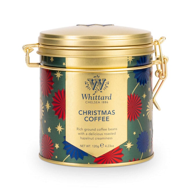 Whittard of Chelsea Christmas Coffee Clip-Top Tin