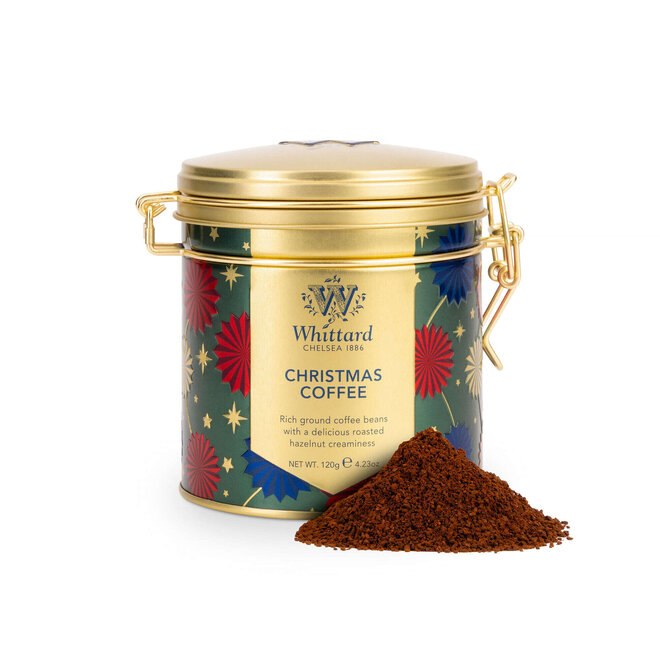 Whittard of Chelsea Christmas Coffee Clip-Top Tin