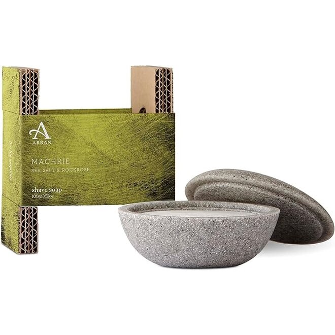 Arran Aromatics Machrie Shave Soap in Bowl