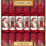 Pudding Lane Santas & Doorways Christmas Crackers (Box of 12)