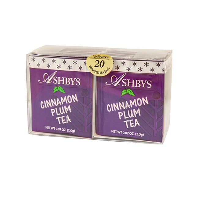 Ashbys Cinnamon Plum Tea 20s