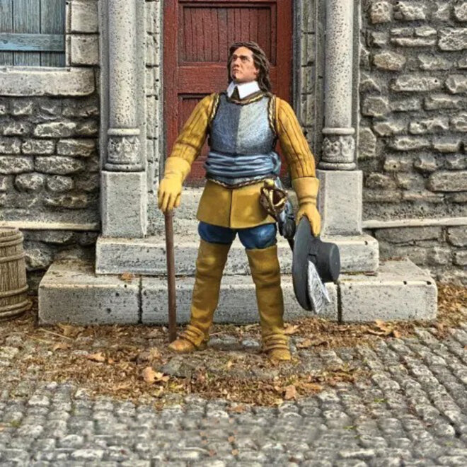 Oliver Cromwell, 1649 Figurine