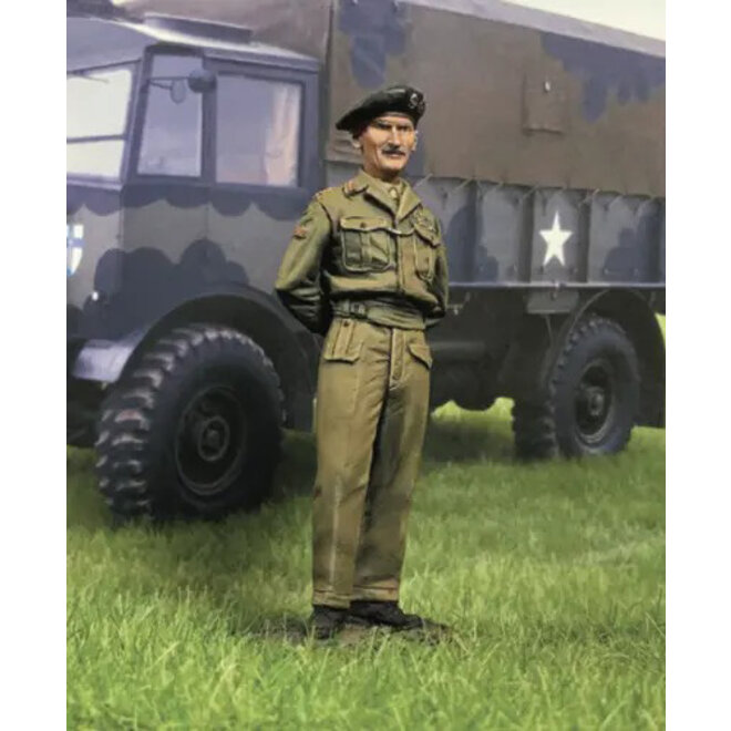 British Field Marshall Bernard Montgomery, 1944–45 Figurine