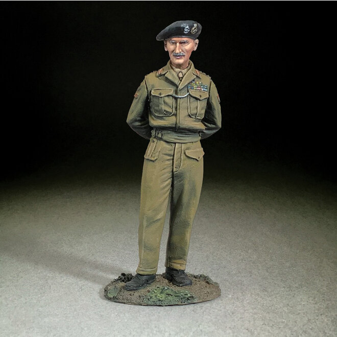 British Field Marshall Bernard Montgomery, 1944–45 Figurine