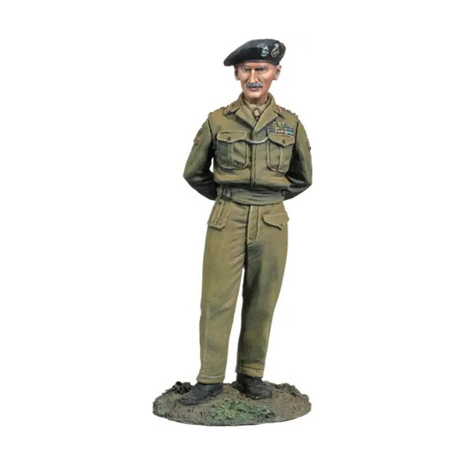 British Field Marshall Bernard Montgomery, 1944–45 Figurine
