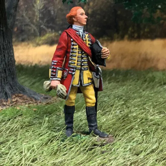 British General James Wolfe, 1759 Figurine