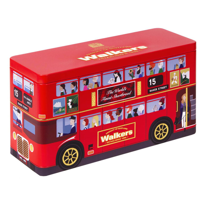 Walkers London Bus Shortbread Tin
