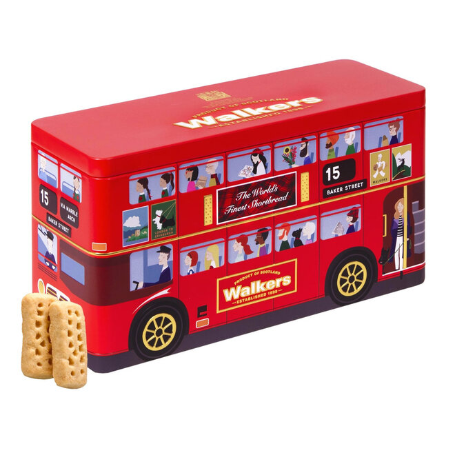 Walkers London Bus Shortbread Tin