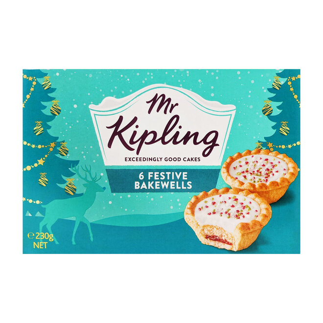 Mr Kipling Festive Bakewells