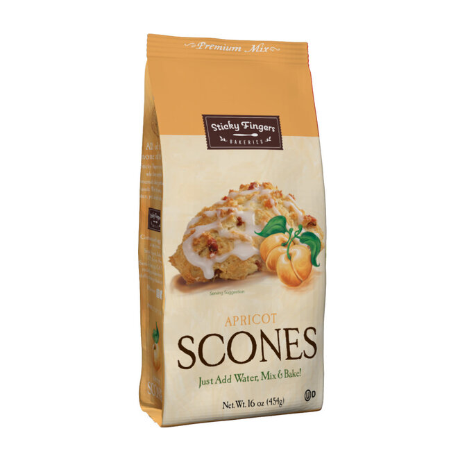Sticky Fingers Apricot Scone Mix