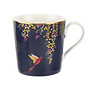 Sara Miller Chelsea Collection Navy Birds Mug