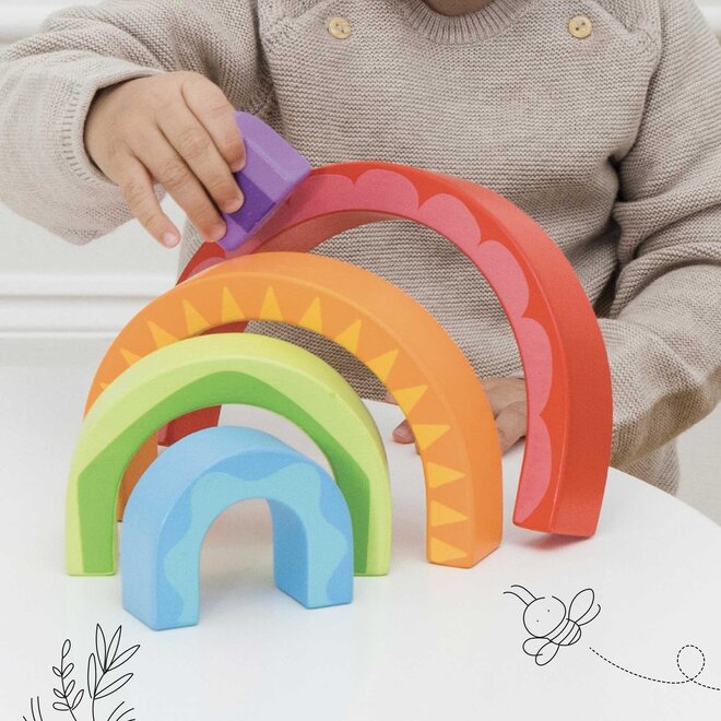 Rainbow Tunnel Stacking Toy