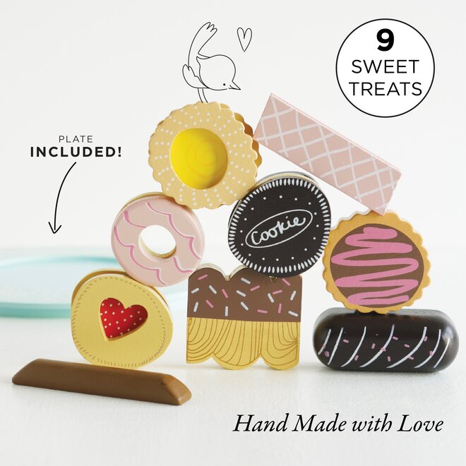 Biscuits & Plate Set