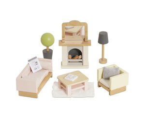 Le Toy Van – Chambre Parent Daisylane En Bois – Ensemble Meubles Maison De Poupée – Dès 3 Ans – Fini à La Main