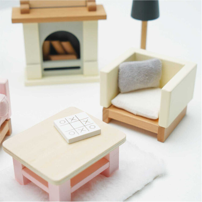 Daisylane Dolls House Sitting Room Furniture Set