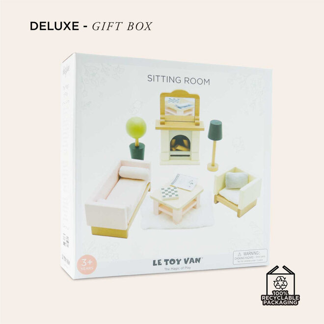 Daisylane Dolls House Sitting Room Furniture Set