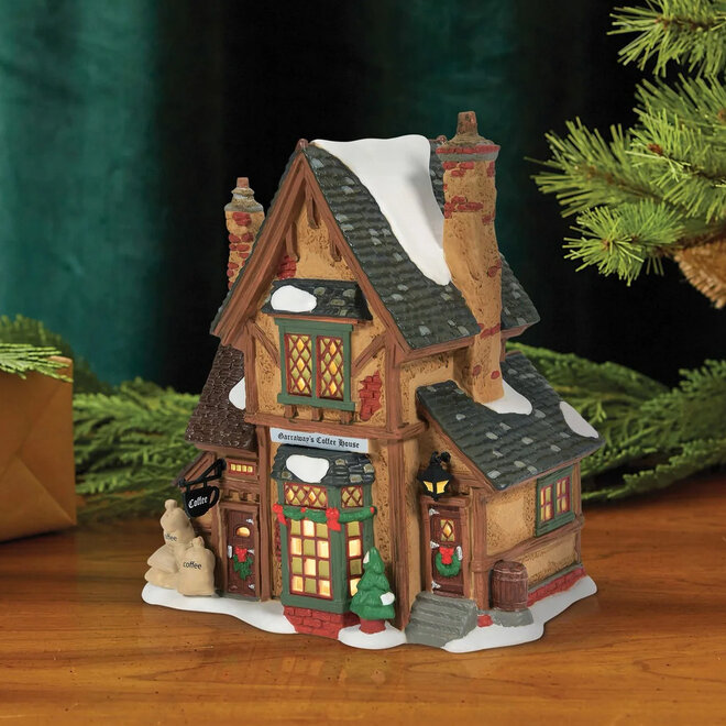 Dickens Village "Garraway's Coffee House"