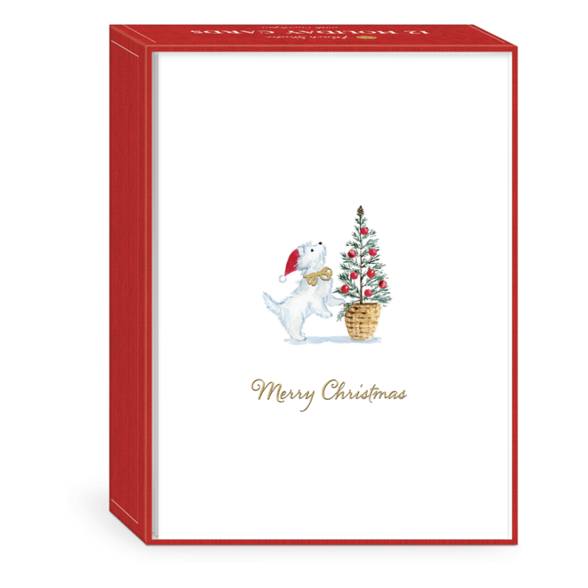 Holiday Westie Boxed Christmas Cards