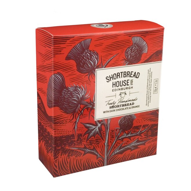 Shortbread House of Edinburgh Dark Chocolate & Orange Shortbread Minis