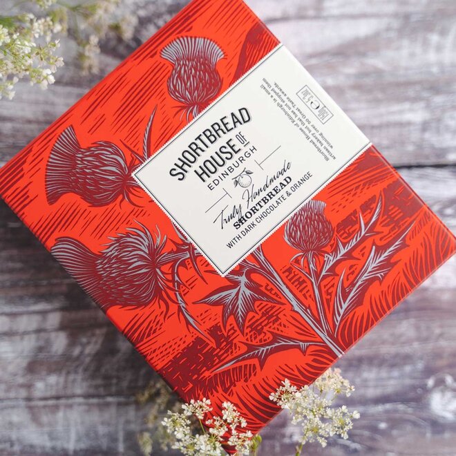 Shortbread House of Edinburgh Dark Chocolate & Orange Shortbread Minis