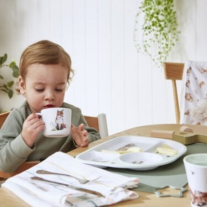 Little Wren Child's Plate & Bowl Set
