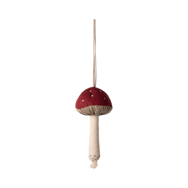Mushroom Ornament (Red)
