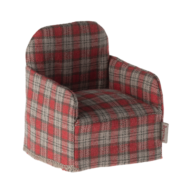 Chair, Mouse (Red Checker)