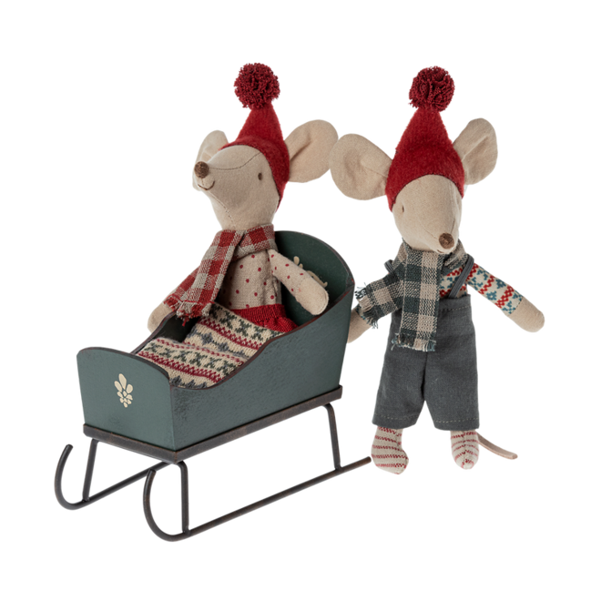 Sleigh, Mouse (Green)