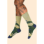 Hole in One Men's Socks (Moss Green)