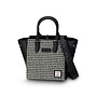 Harris Tweed Black & White Dogtooth The Medium Caillie Tote