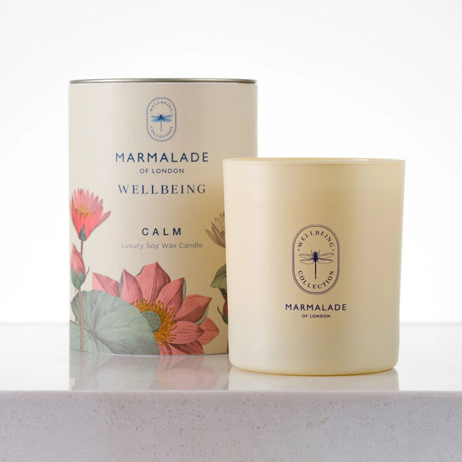 Wellbeing Calm Glass Candle