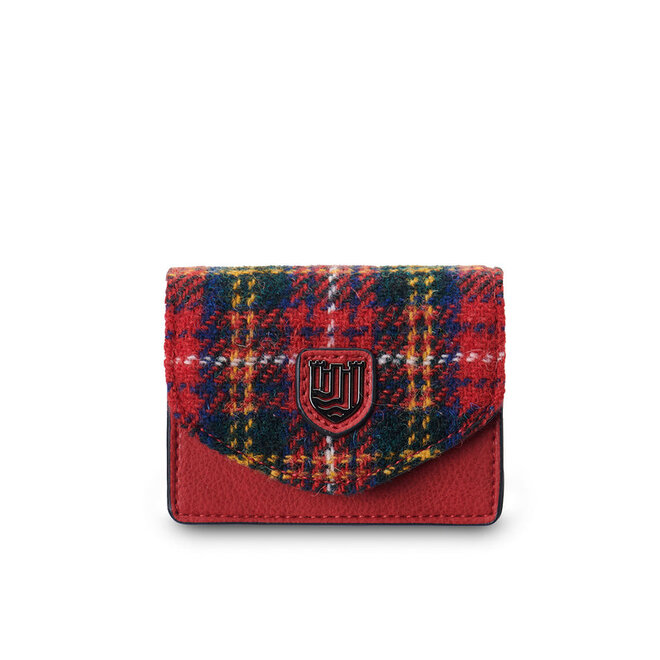 Harris Tweed Royal Stewart Tartan Card Case