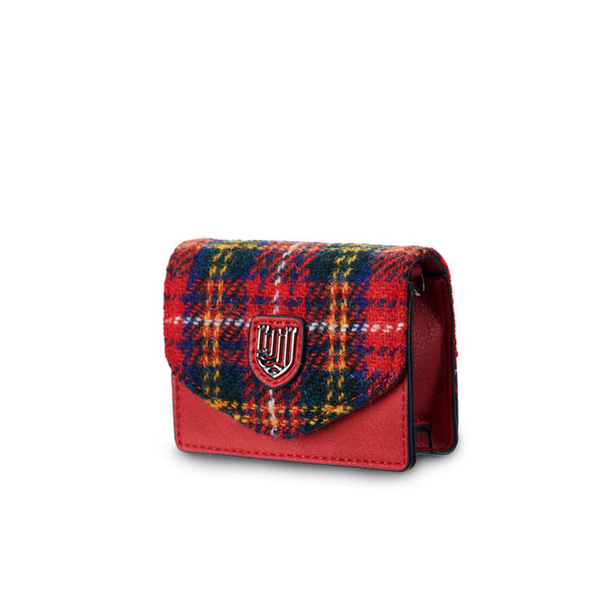 Harris Tweed Royal Stewart Tartan Card Case