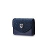 Harris Tweed Navy Herringbone Card Case