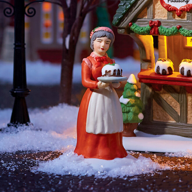 Dickens Village "A Silver Coin in Every Bake"