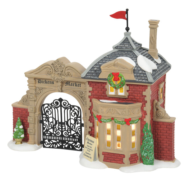 Dickens Village "Market Gate"