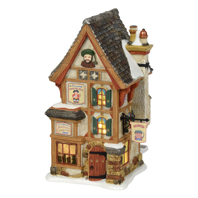 Dickens Village "Olde Pearly's Toby Jugs"