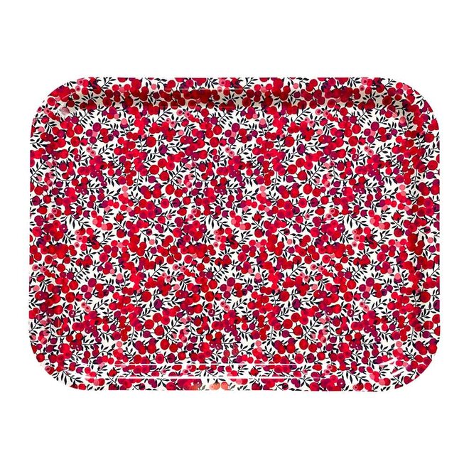 Wiltshire Red Liberty Tray