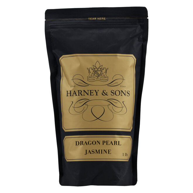 Harney & Sons Dragon Pearl Jasmine Green Loose Leaf 1 lb Bag