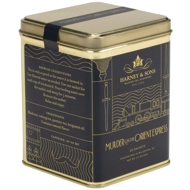 Harney & Sons Murder on the Orient Express Black/Oolong 20s