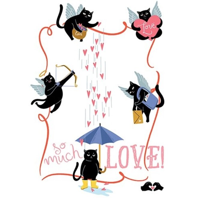 Catty Valentine's Day Card
