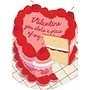 Stole a Piece Valentine's Day Greeting Card