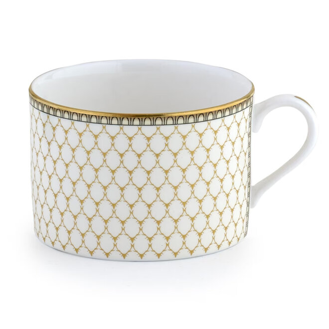 Ivory Antler Trellis Teacup & Saucer