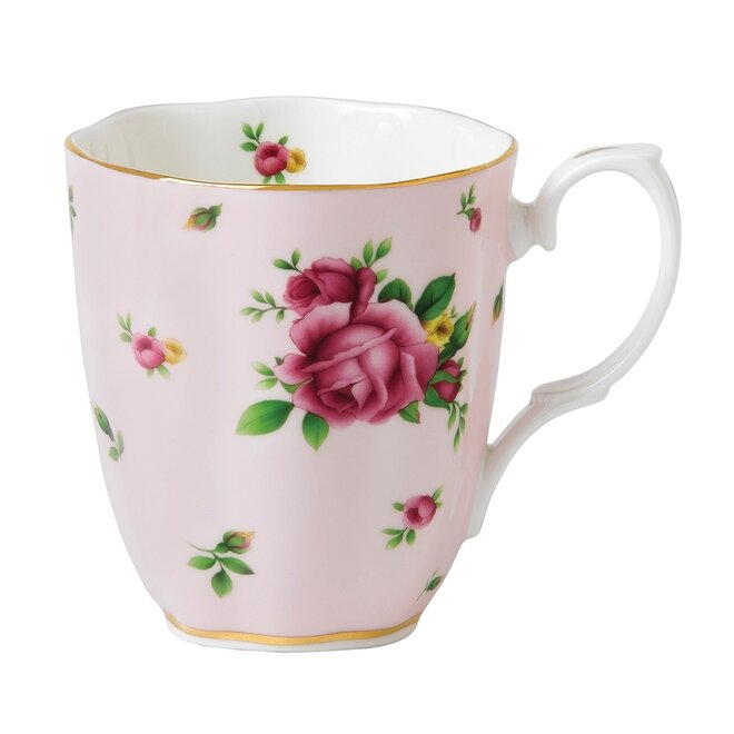 New Country Roses Pink Vintage Mug