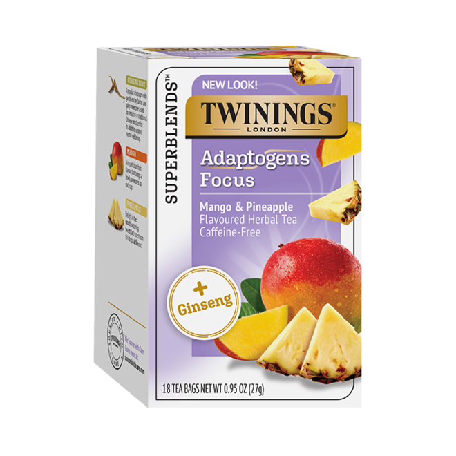 Twinings Adaptogens Focus+ Ginseng 18s