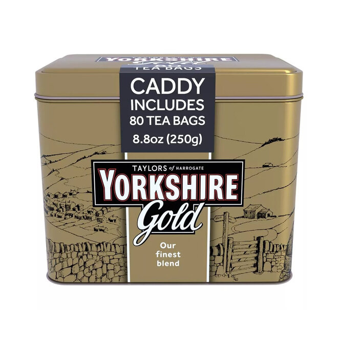 Yorkshire Gold Caddy 80s