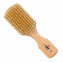 Kent OG4 Beechwood & Pure White Bristle Hair Brush