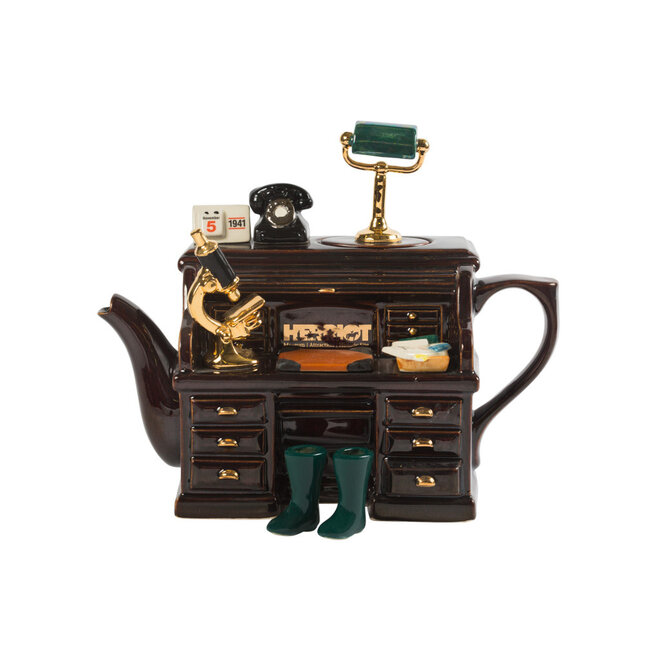 Ceramic Inspirations Herriot Desk Limited Edition Large Aga-Style Teapot